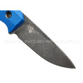 Нож с Котом "Пионер" сталь Х12МФ, рукоять G10 blue, kydex blue Нож с Котом "Пионер" сталь Х12МФ, рукоять G10 blue, kydex blue