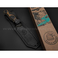 Eagle Knives нож Combat 2 сталь Aus10Co стоунвош, рукоять G10 black & orange Eagle Knives нож Combat 2 сталь Aus10Co стоунвош, рукоять G10 black & orange