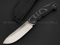 Eagle Knives нож Combat 2 сталь Aus10Co stonewash, рукоять G10 black & grey