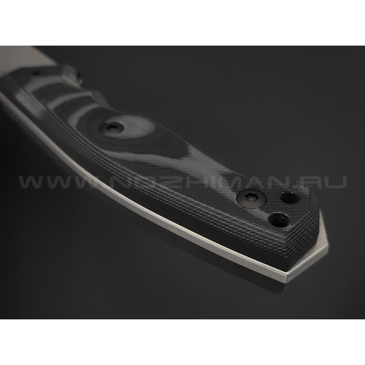 Eagle Knives нож Combat 2 сталь Aus10Co стоунвош, рукоять G10 black & grey