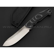 Eagle Knives нож Combat 2 сталь Aus10Co стоунвош, рукоять G10 black & grey