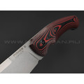 Eagle Knives нож Fisher 2 сталь Aus10Co стоунвош, рукоять G10 black & red
