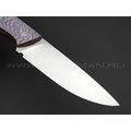 Нож Burlax BX0077 сталь M398, рукоять Silver Twill Purple Нож Burlax BX0077 сталь M398, рукоять Silver Twill Purple