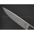 Нож Burlax BX0077 сталь M398, рукоять Silver Twill Purple Нож Burlax BX0077 сталь M398, рукоять Silver Twill Purple
