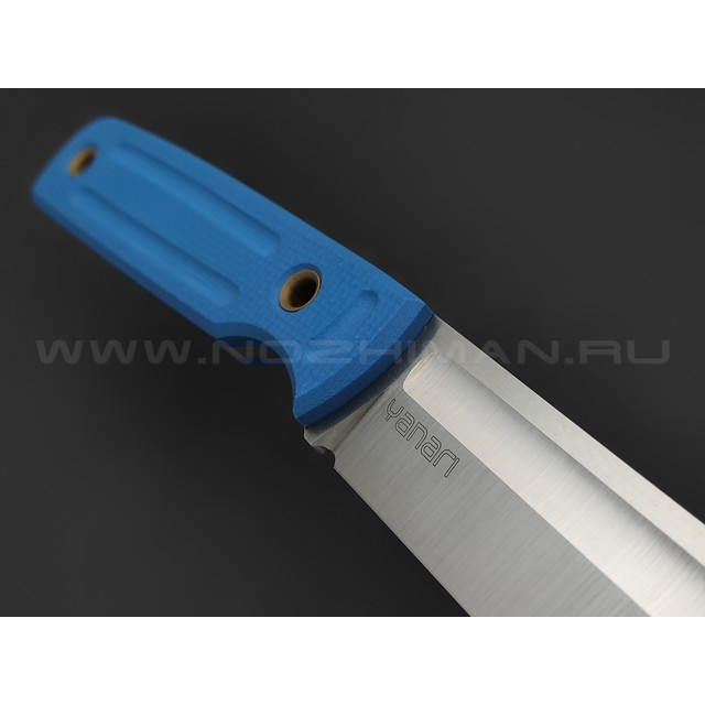 Нож Yanari средний сталь VG-10, рукоять G10 blue , ножны kydex grey