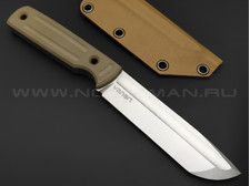 Нож Yanari большой сталь VG-10, рукоять G10 tan, ножны kydex tan