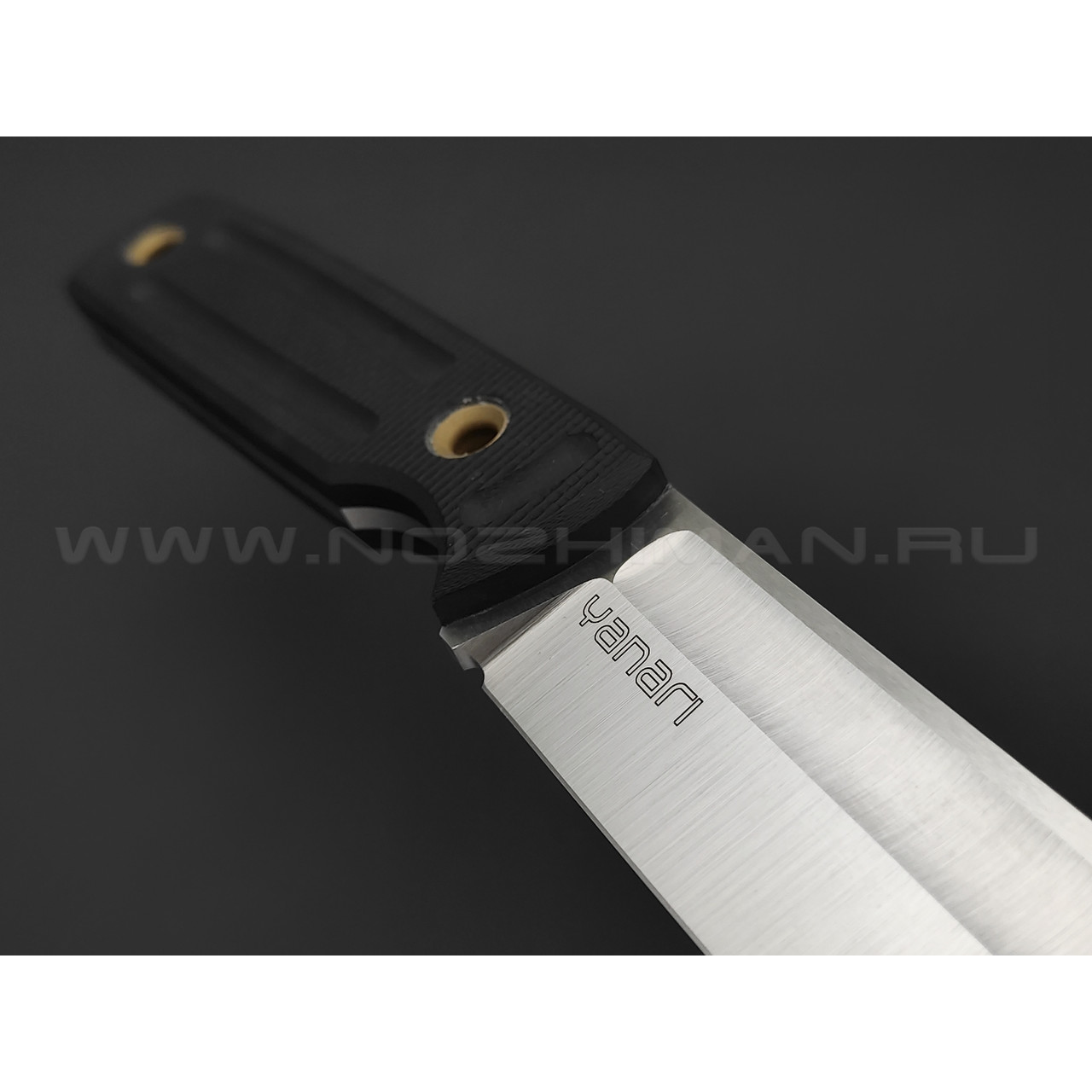 Нож Yanari средний сталь VG-10, рукоять G10 black, ножны kydex black
