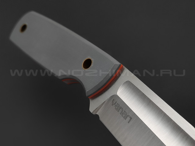 Нож Yanari малый сталь VG-10, рукоять G10 grey, ножны kydex grey