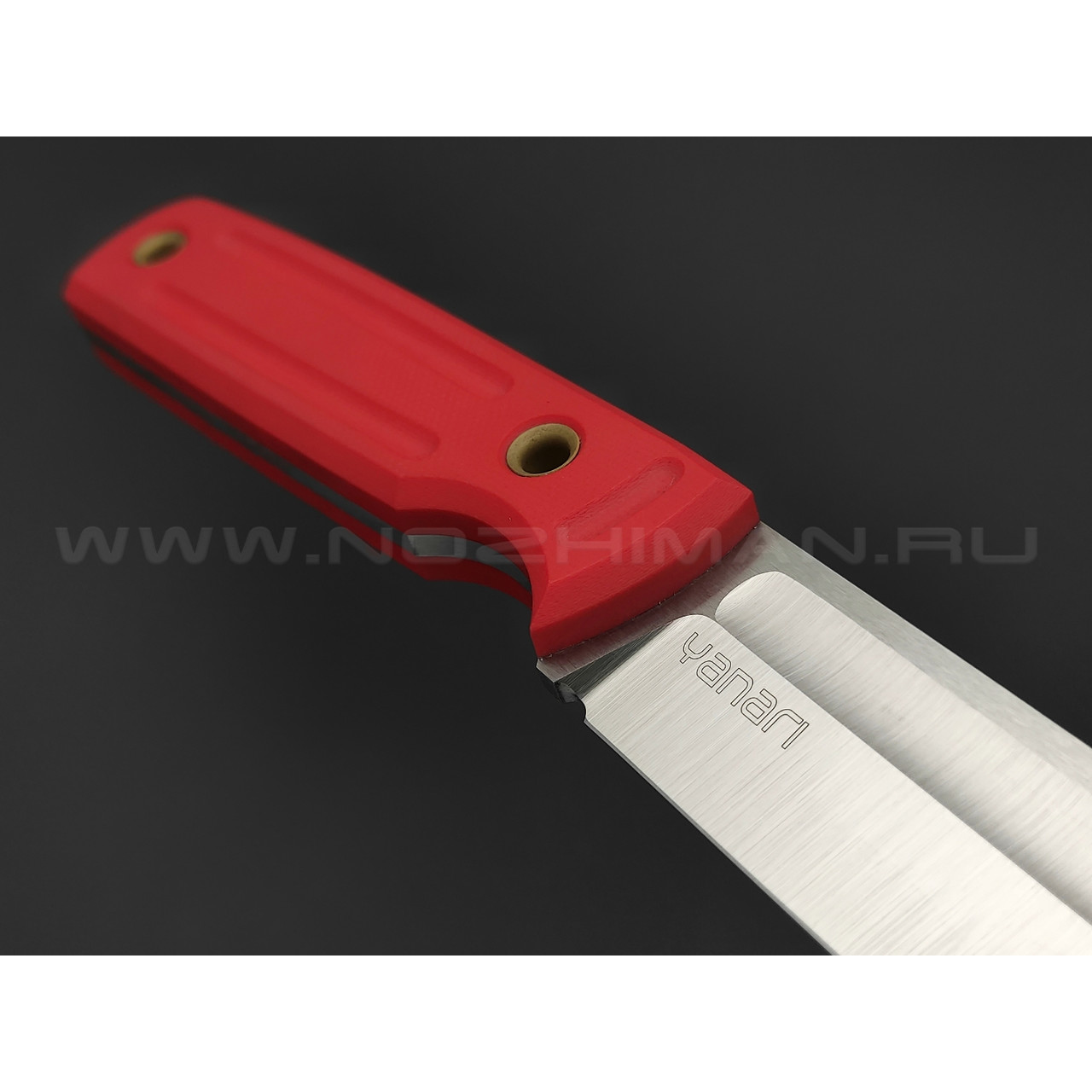 Нож Yanari средний сталь VG-10, рукоять G10 red, ножны kydex red