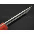 Нож Yanari средний сталь VG-10, рукоять G10 orange, ножны kydex orange