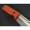 Нож Yanari средний сталь VG-10, рукоять G10 orange, ножны kydex orange