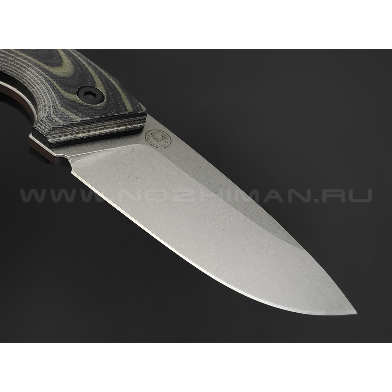 Eagle Knives нож Forester 2 сталь Aus10Co стоунвош, рукоять G10 black & green