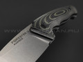 Eagle Knives нож Forester 2 сталь Aus10Co stonewash, рукоять G10 black & green