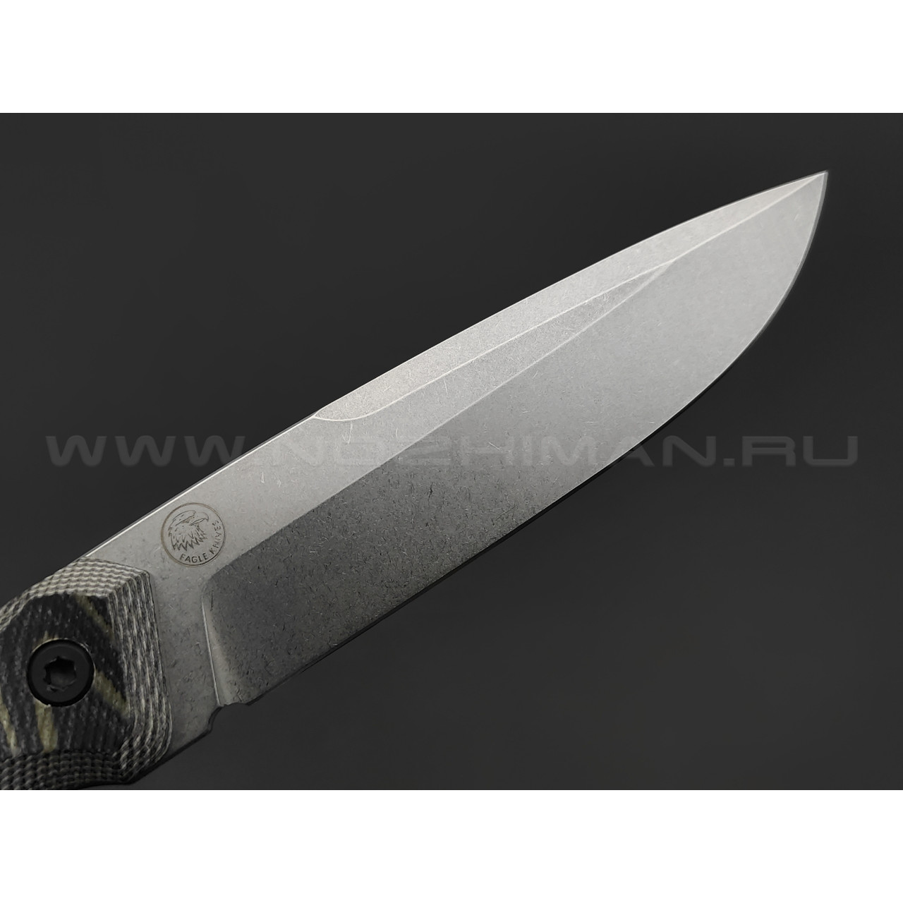 Eagle Knives нож Attacker 1 сталь Aus10Co стоунвош, рукоять G10 black & green
