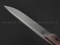 Eagle Knives нож Hunter 1 сталь Aus10Co stonewash, рукоять G10 black & red