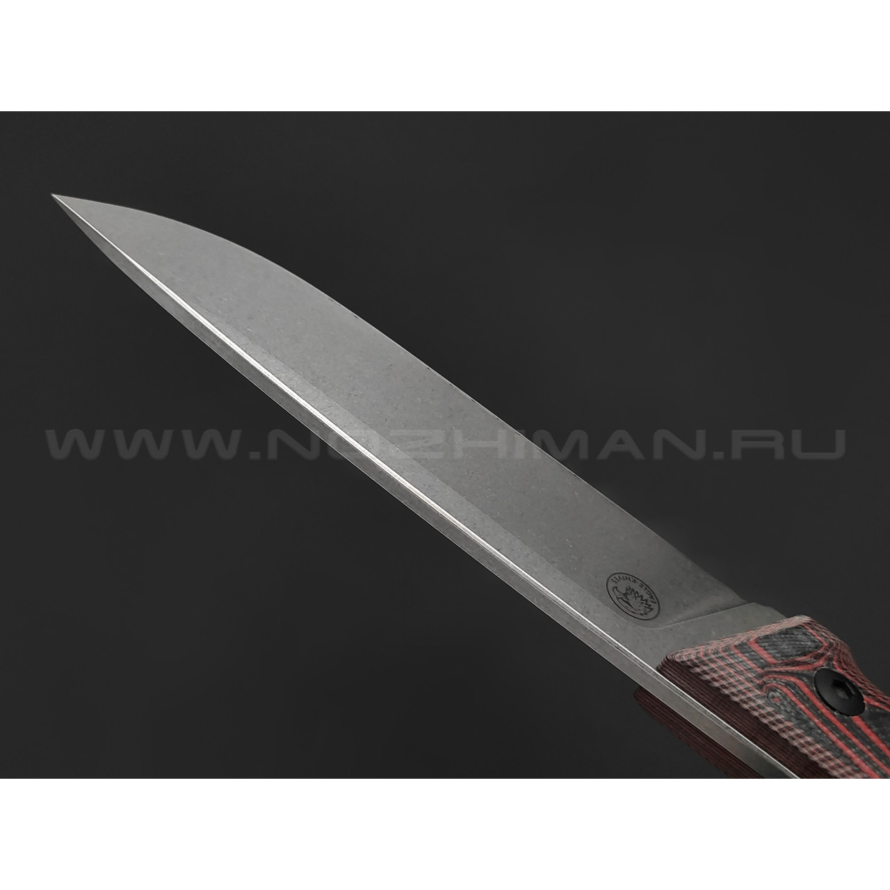 Eagle Knives нож Hunter 1 сталь Aus10Co стоунвош, рукоять G10 black & red