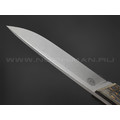 Eagle Knives нож Hunter 1 сталь Aus10Co стоунвош, рукоять G10 black & orange