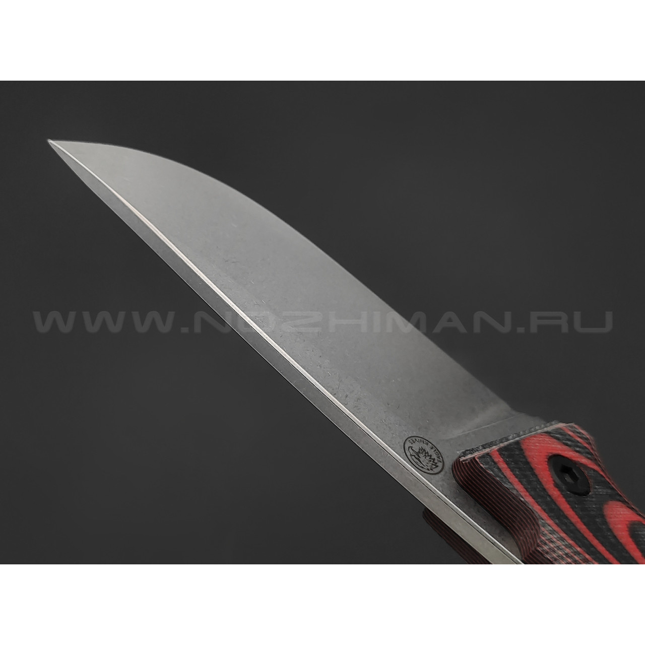 Eagle Knives нож Forester 1 сталь Aus10Co стоунвош, рукоять G10 black & red