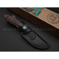 Eagle Knives нож Forester 2 сталь Aus10Co стоунвош, рукоять G10 black & red