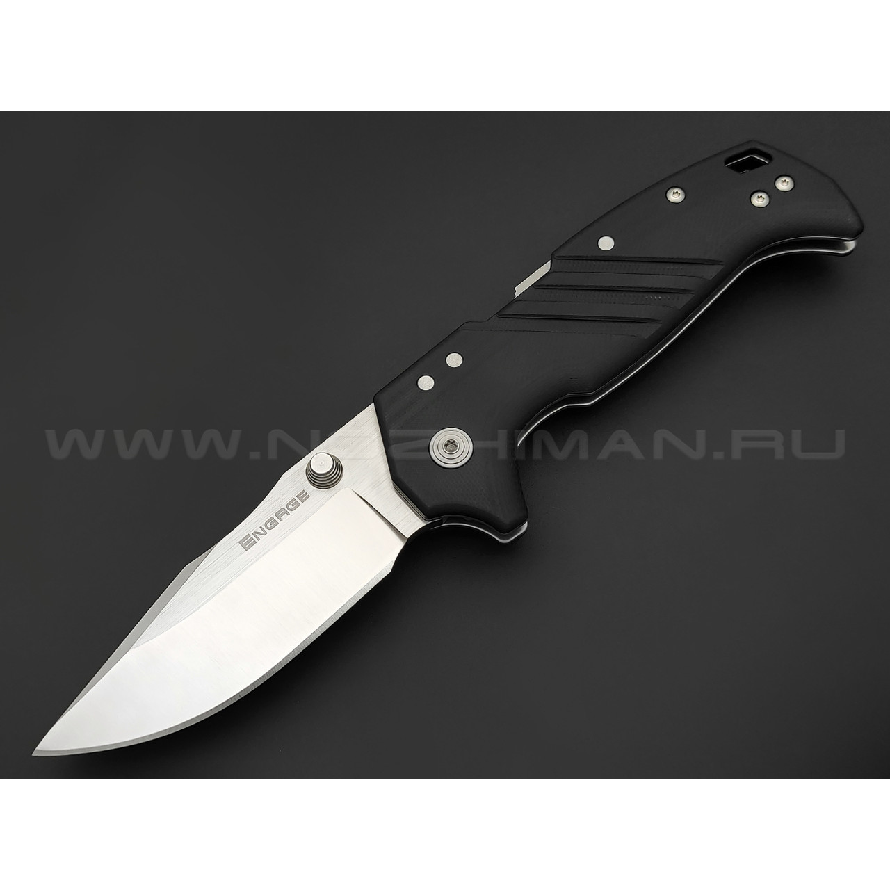 Нож Cold Steel Engage 3.5" FL-35DPLC сталь S35VN, рукоять G10 black