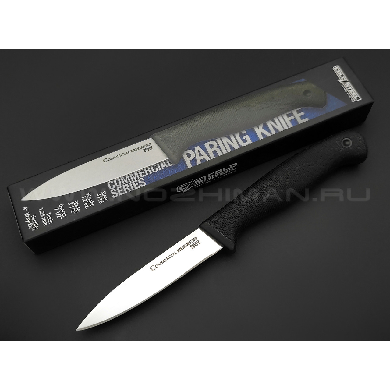 Кухонный нож Cold Steel Paring knife (Commercial Series) 20VPZ сталь 1.4116 рукоять Kray-Ex