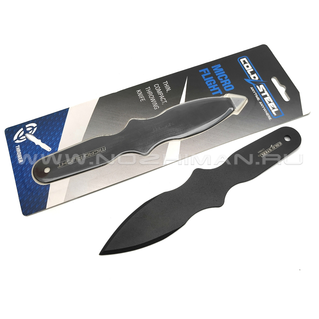 Нож Cold Steel Micro Flight 80STMB сталь Carbon Spring