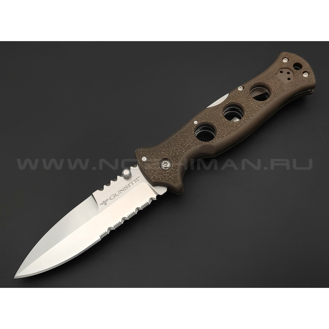 Нож Cold Steel Gunsite Counter Point 1 10ABV3 сталь AUS 10A, рукоять Griv-Ex