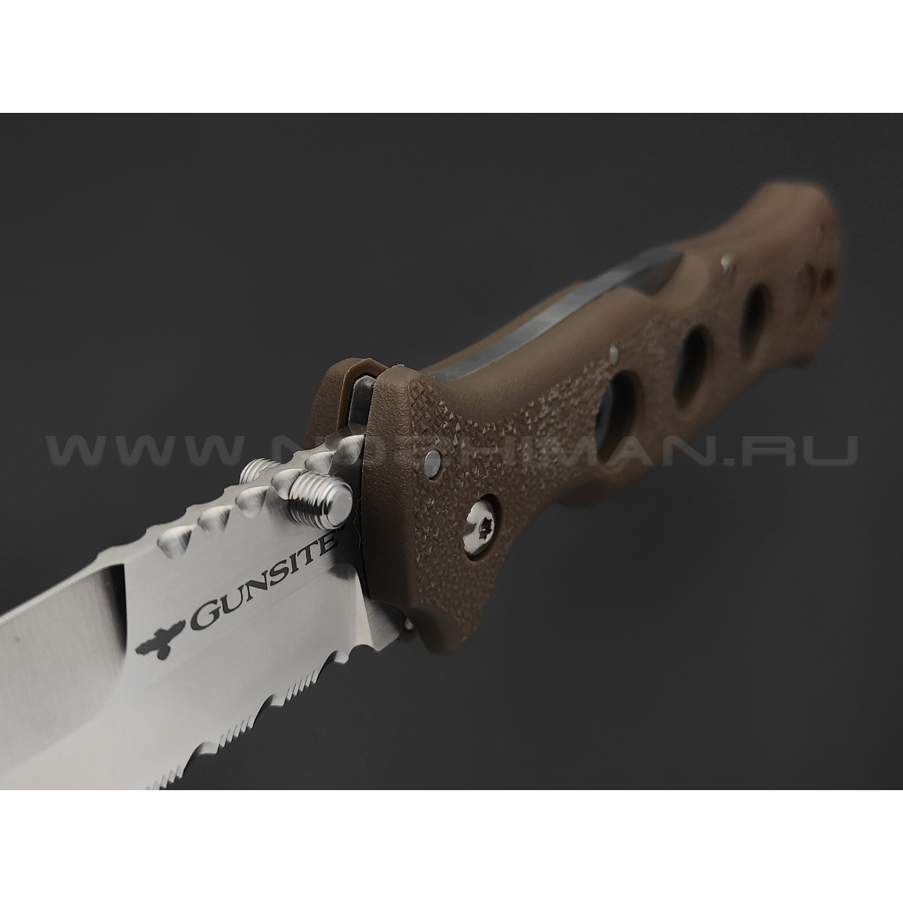 Нож Cold Steel Gunsite Counter Point 1 10ABV3 сталь AUS 10A, рукоять Griv-Ex