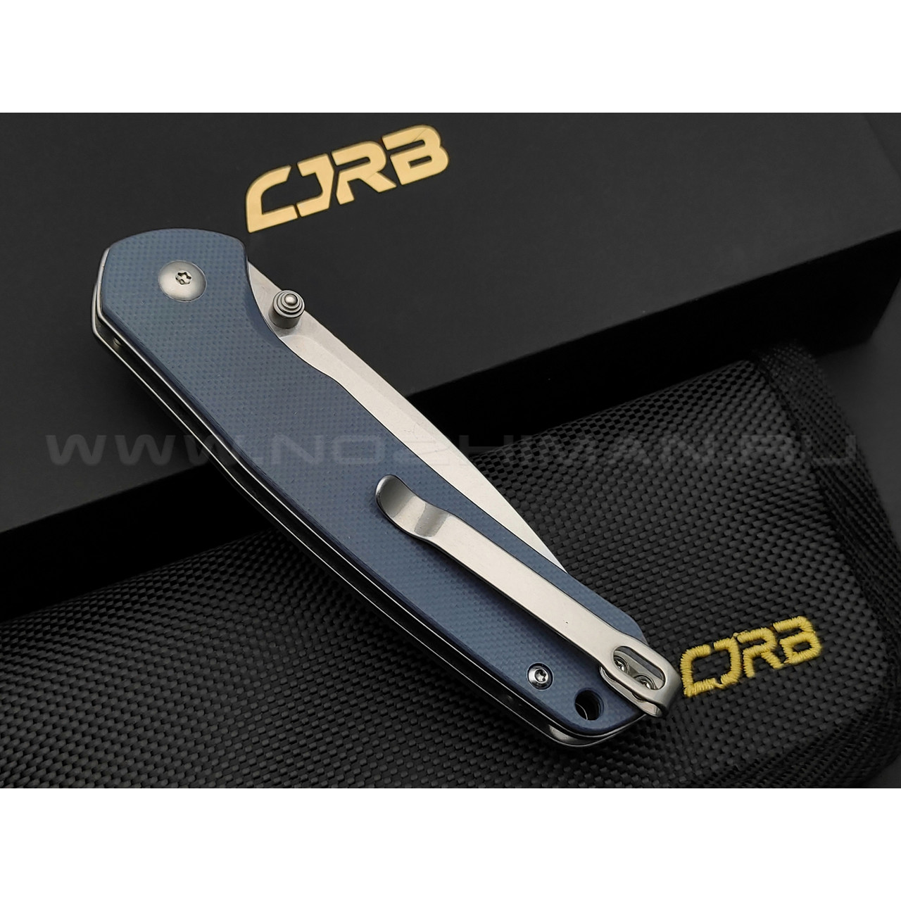 Нож CJRB Pyrite J1925-GY сталь AR-RPM9, рукоять G10 grey