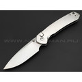 CJRB складной нож Pyrite Стоунвош J1925-ST сталь AR-RPM9, рукоять Stainless steel