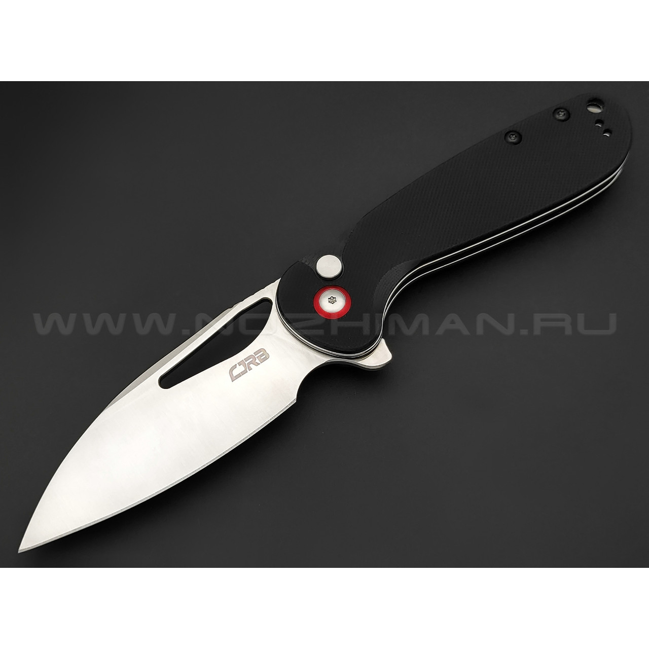 Нож CJRB Lago J1926-BK сталь AR-RPM9, рукоять G10 black