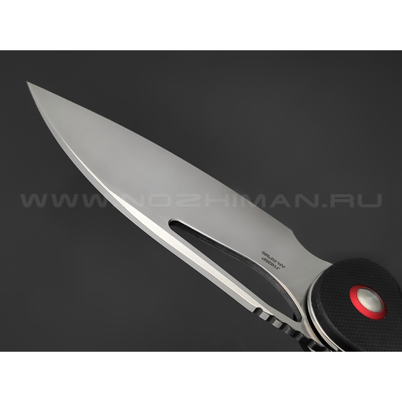 Нож CJRB Lago J1926-BK сталь AR-RPM9, рукоять G10 black