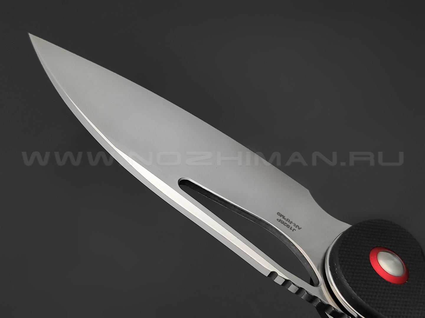 Нож CJRB Lago J1926-BK сталь AR-RPM9, рукоять G10 black