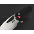 Нож CJRB Lago J1926-BK сталь AR-RPM9, рукоять G10 black