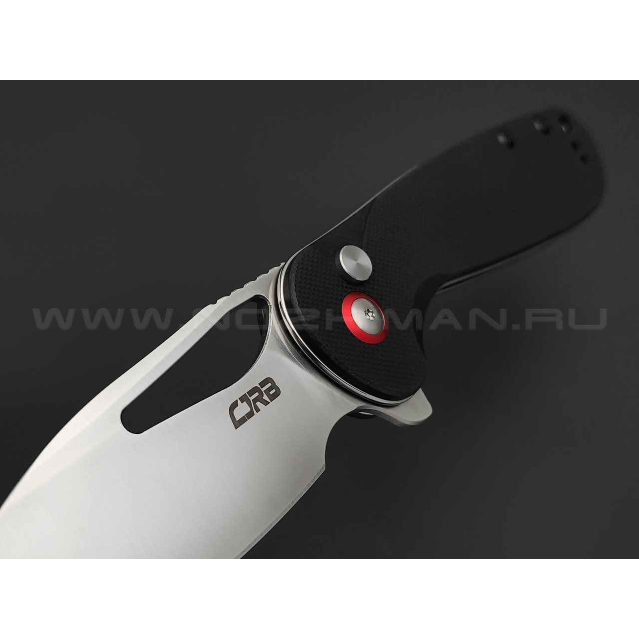 Нож CJRB Lago J1926-BK сталь AR-RPM9, рукоять G10 black