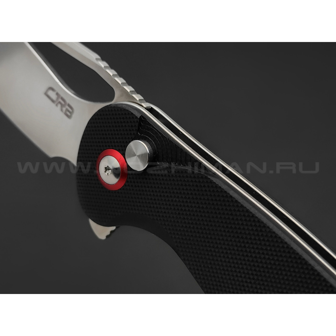 Нож CJRB Lago J1926-BK сталь AR-RPM9, рукоять G10 black