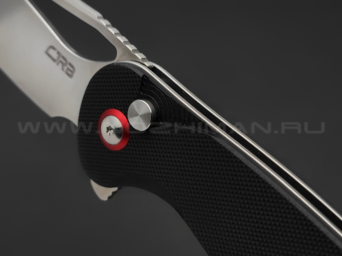 Нож CJRB Lago J1926-BK сталь AR-RPM9, рукоять G10 black