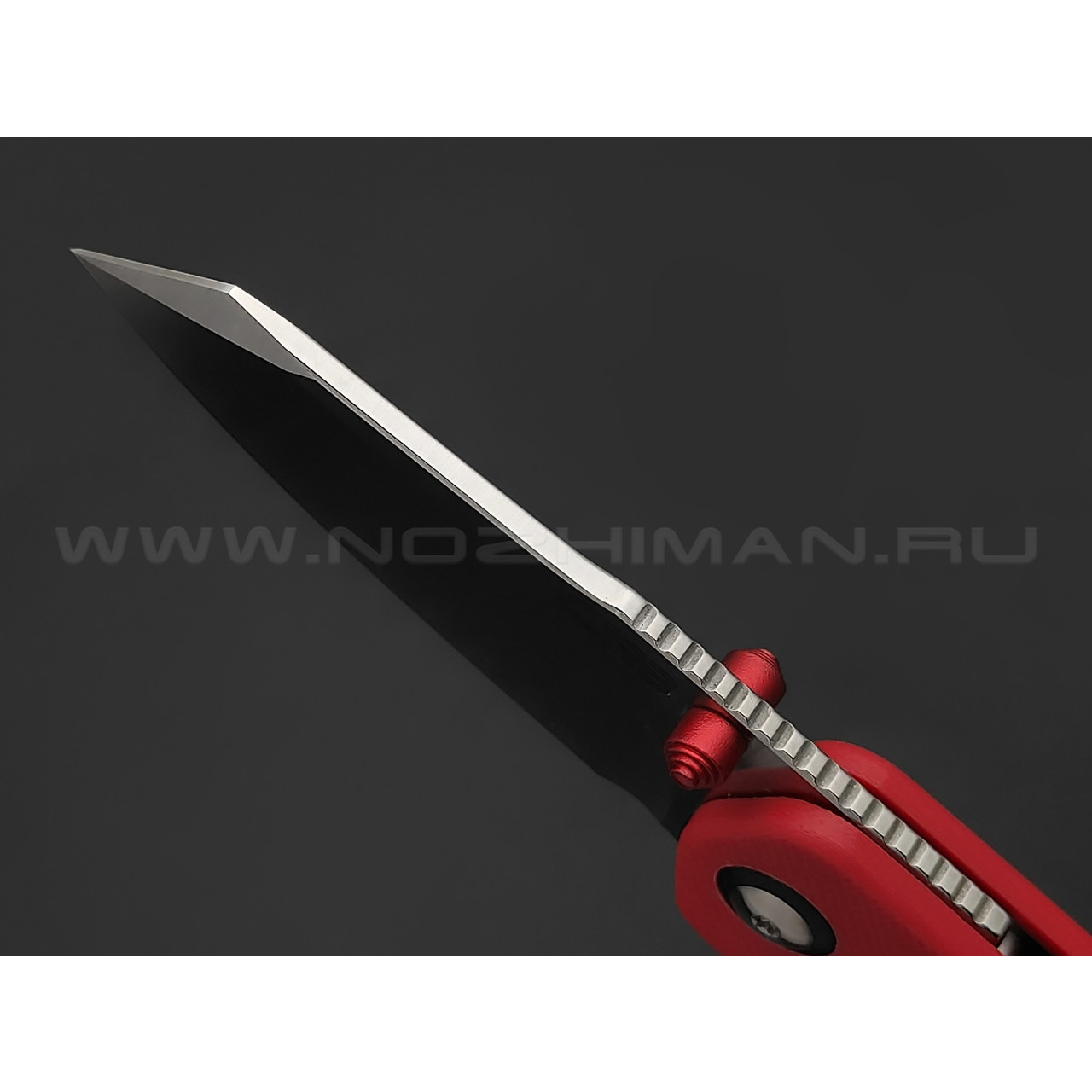 Нож CJRB Maileah J1918-REF сталь AR-RPM9, рукоять G10 red