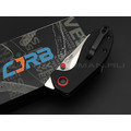 Нож CJRB More Maileah J1918-BKF сталь AR-RPM9, рукоять G10 black