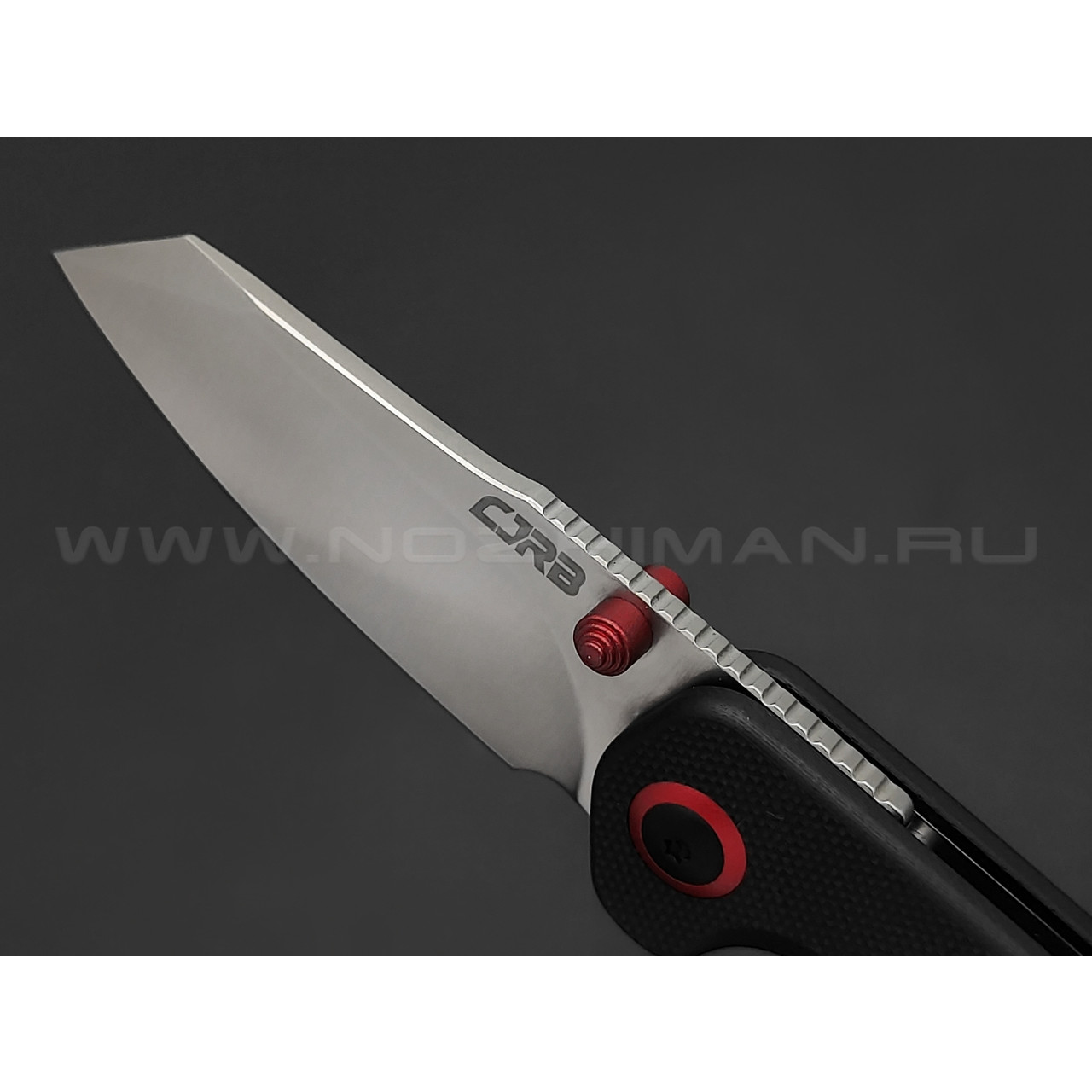 Нож CJRB More Maileah J1918-BKF сталь AR-RPM9, рукоять G10 black