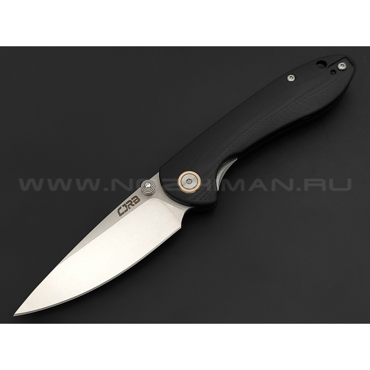 Нож CJRB Small Feldspar J1912S-BKC сталь D2, рукоять G10 black