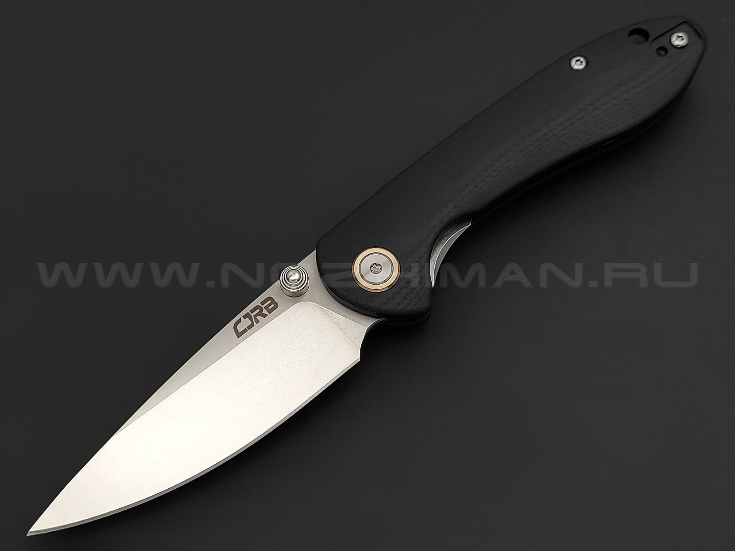 Нож CJRB Small Feldspar J1912S-BKC сталь D2, рукоять G10 black