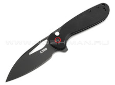 Нож CJRB Lago J1926-BBK сталь AR-RPM9 PVD, рукоять G10 black