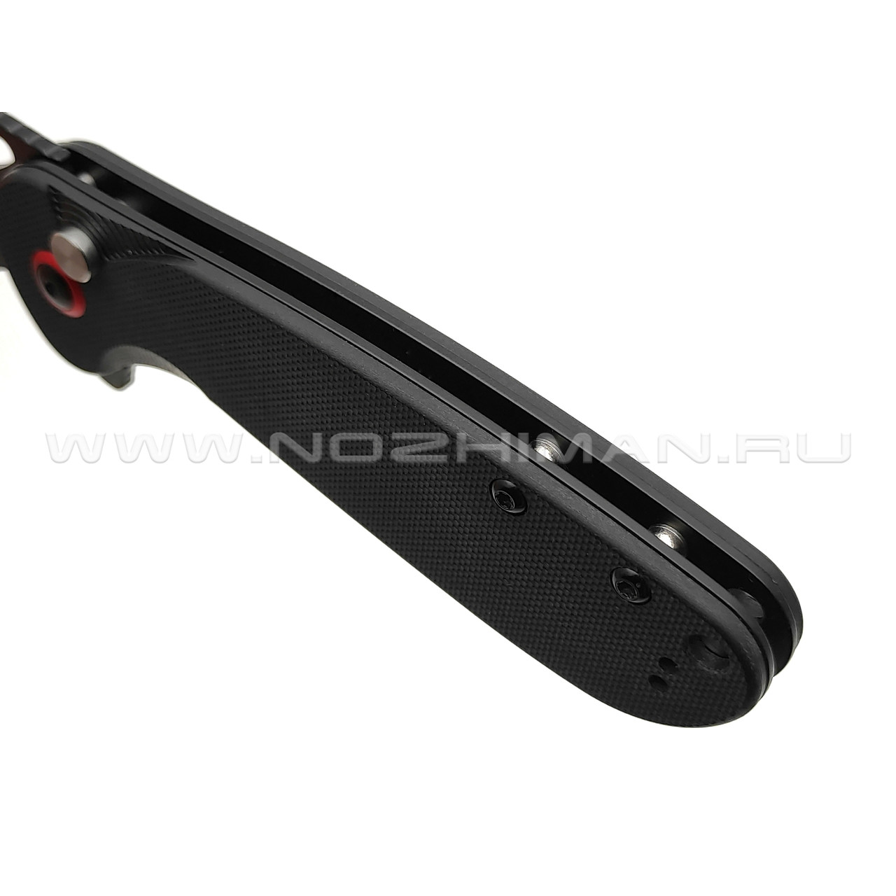 Нож CJRB Lago J1926-BBK сталь AR-RPM9 PVD, рукоять G10 black