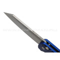 Нож Pro-Tech Malibu Flipper 5201-BLUE сталь CPM 20CV св, рукоять Алюминий 6061-T6 Нож Pro-Tech Malibu Flipper 5201-BLUE сталь CPM 20CV св, рукоять Алюминий 6061-T6