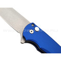Нож Pro-Tech Malibu Flipper 5201-BLUE сталь CPM 20CV св, рукоять Алюминий 6061-T6 Нож Pro-Tech Malibu Flipper 5201-BLUE сталь CPM 20CV св, рукоять Алюминий 6061-T6