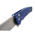 Нож Pro-Tech Malibu Flipper 5201-BLUE сталь CPM 20CV св, рукоять Алюминий 6061-T6 Нож Pro-Tech Malibu Flipper 5201-BLUE сталь CPM 20CV св, рукоять Алюминий 6061-T6