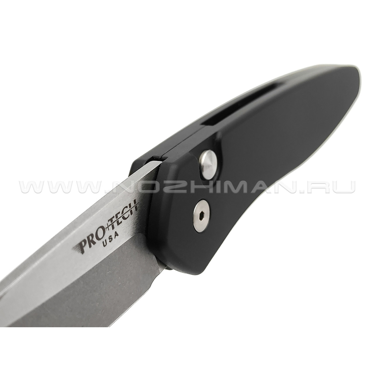 Нож Pro-Tech Newport 3405 сталь S35VN св, рукоять Алюминий 6061-T6 чёрный