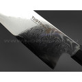 TuoTown кованый шеф нож DM002 сталь VG-10 Damascus, рукоять Эбен, падук TuoTown кованый шеф нож DM002 сталь VG-10 Damascus, рукоять Эбен, падук