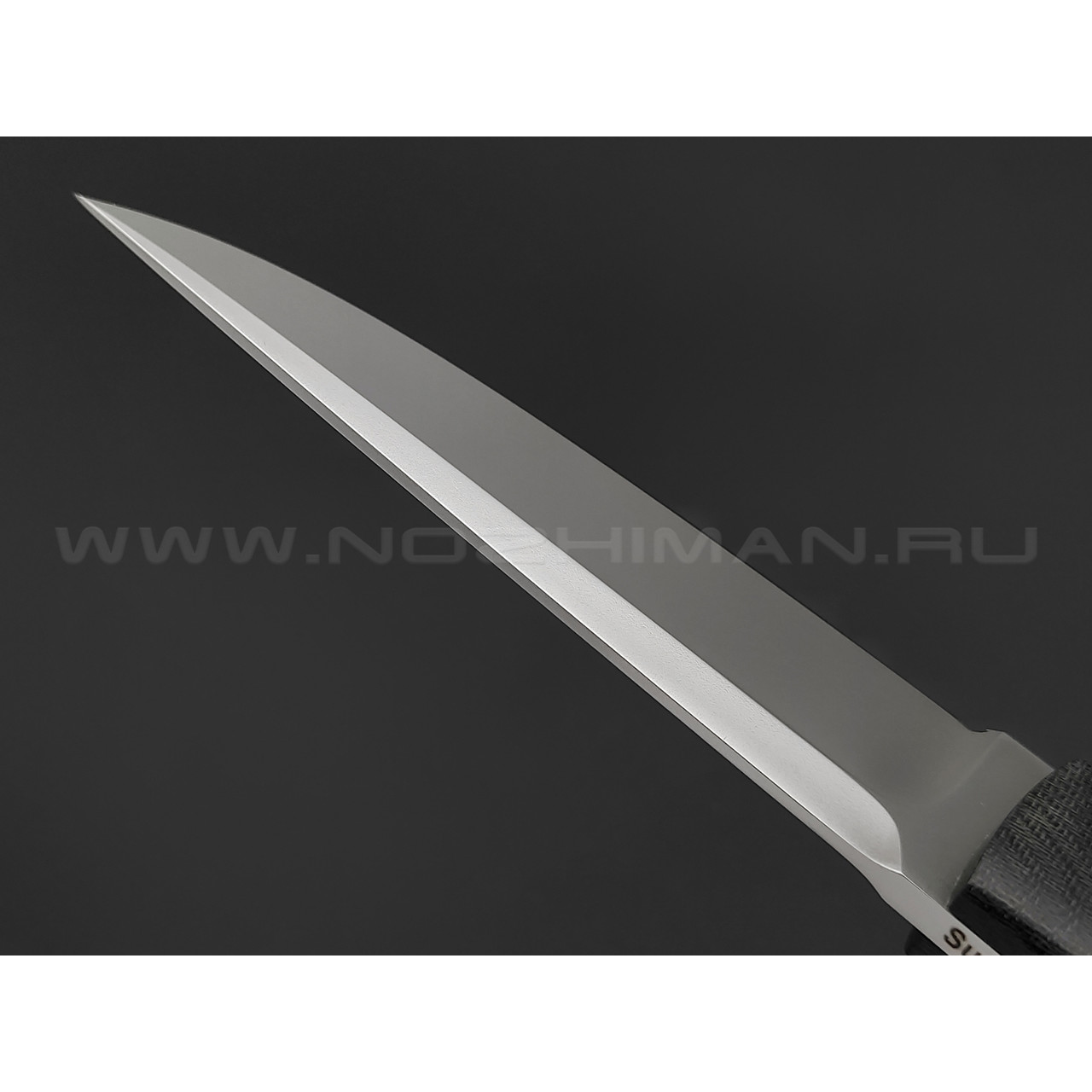 Кметь нож Финка сталь SuCo LO-R4528, рукоять микарта